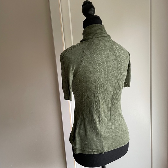 Soft fine knit short sleeve Retro Sweater - Picture 12 of 15